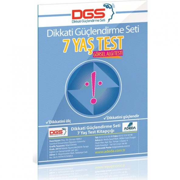 Dikkati Güçlendirme Seti 7 Yaş + Görsel Dikkat Testi - Resim 5