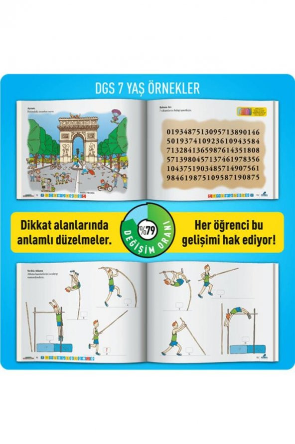 Dikkati Güçlendirme Seti - 1. Sınıf - 7 Yaş - 7