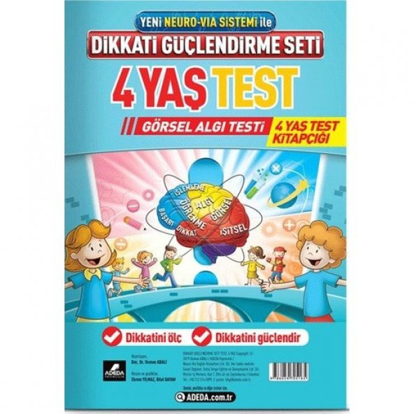 Adeda DGS 4 Yaş Görsel Algı Testi