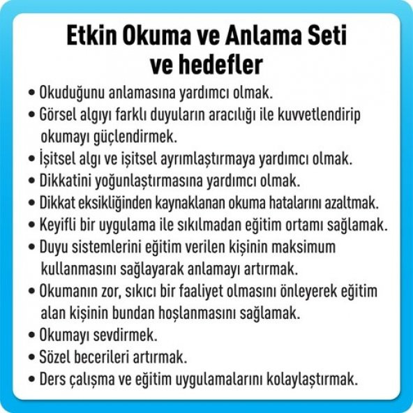 Adeda Etkin Okuma Ve Anlama / Okumayı Güçlendirme Seti 1. Kademe 6-7 Yaş - Osman Abalı - 4