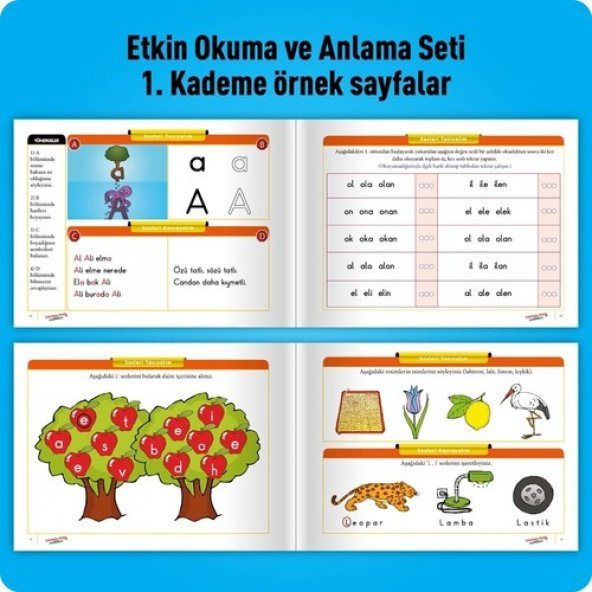Adeda Etkin Okuma Ve Anlama / Okumayı Güçlendirme Seti 1. Kademe 6-7 Yaş - Osman Abalı - 6