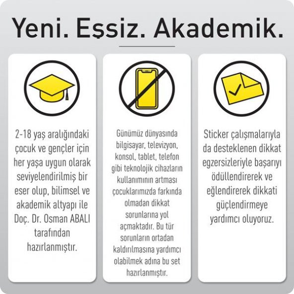 Dikkati Güçlendirme Seti - 3 Yaş - Resim 6