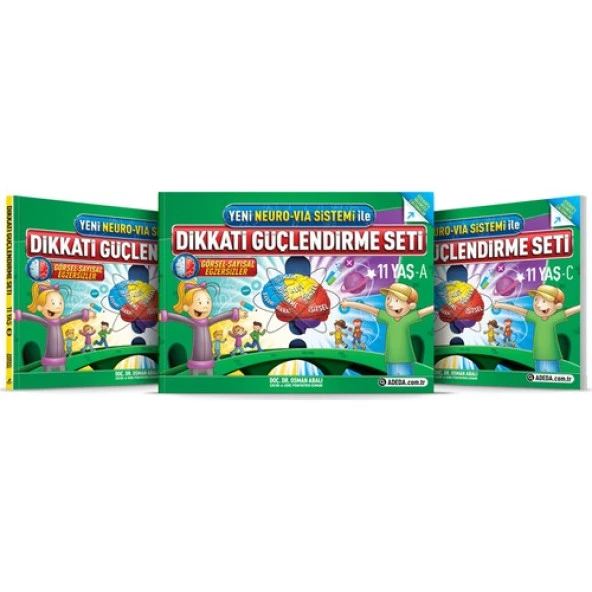 Dikkati Güçlendirme Seti 11 Yaş + Görsel Dikkat Seti - 2