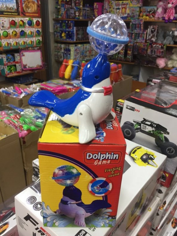 IŞIKLI SESLİ YERDE YÜRÜYEN FOK BALIĞI