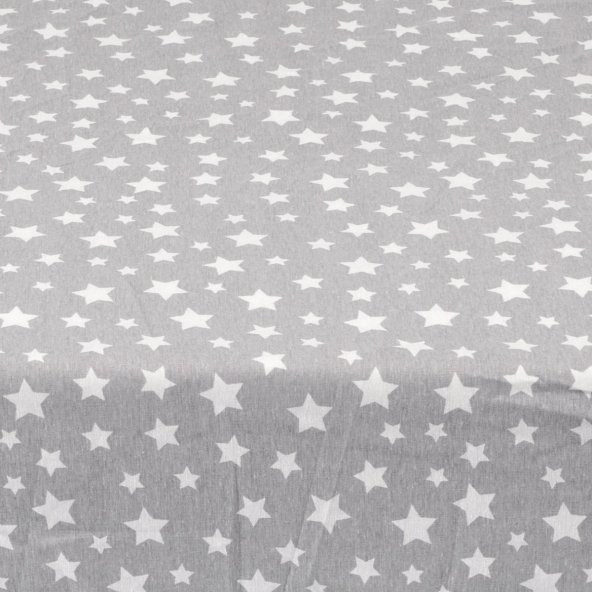 Sluupy Lastikli Fitted Çift Kişilik Yatak Çarşafı Gri 140x190 - 2