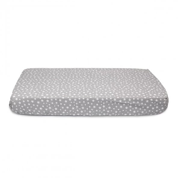 Sluupy Lastikli Fitted Çift Kişilik Yatak Çarşafı Gri 140x190 - 3