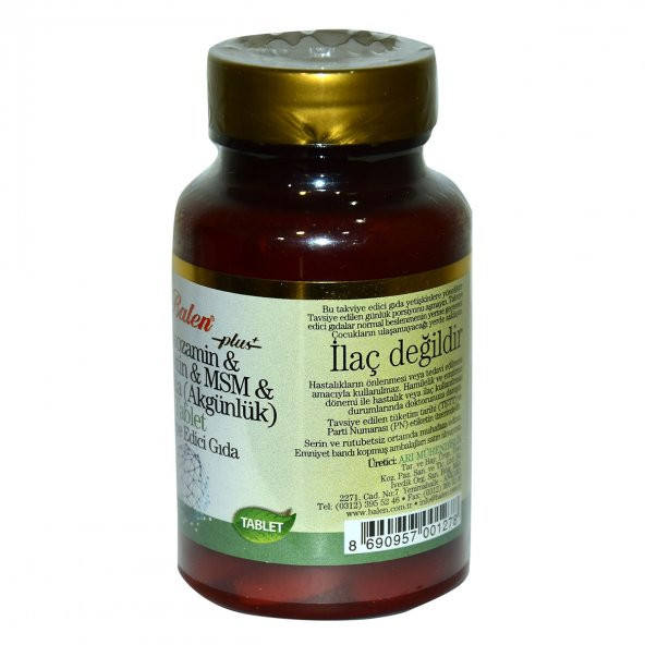 Glukozamin Kondroitin MSM Boswellia 60 Tablet - 2