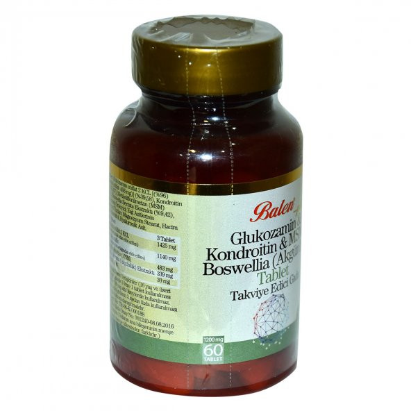 Glukozamin Kondroitin MSM Boswellia 60 Tablet - 3