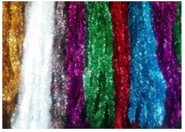 AteşTech Yılbaşı  Garland Sim Süs 2 Metre - 4  ADET