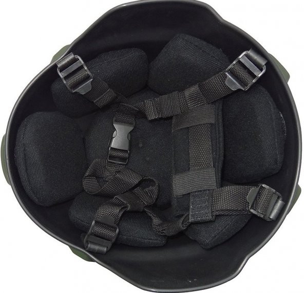 TAKTİKAL KORUYUCU KASK AİRSOFT KASK HAKİ - 3