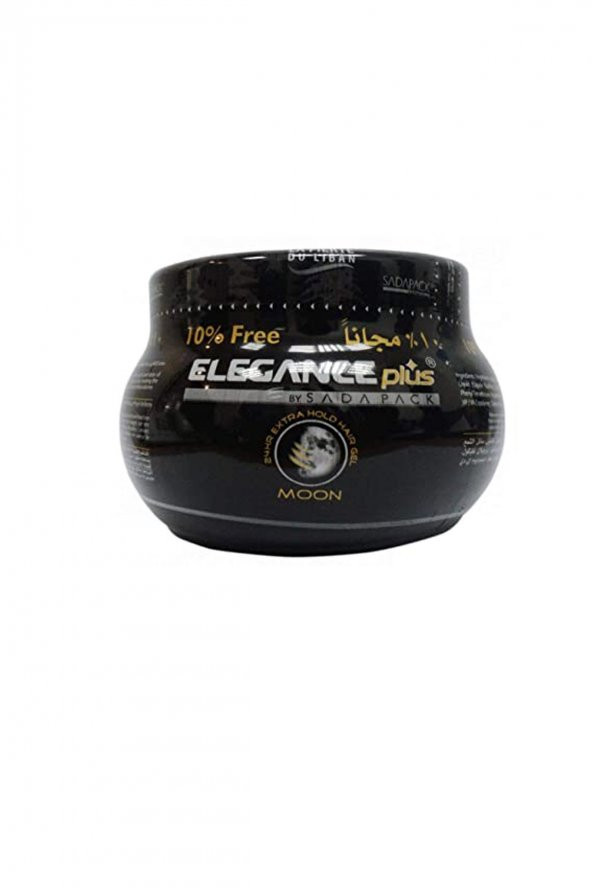 24HR EXTRA HOLD HAİR GEL EKSTRA SERT SAÇ JOLESİ 500ML ELEGANCE PLUS ORIGINAL  MOON - 1