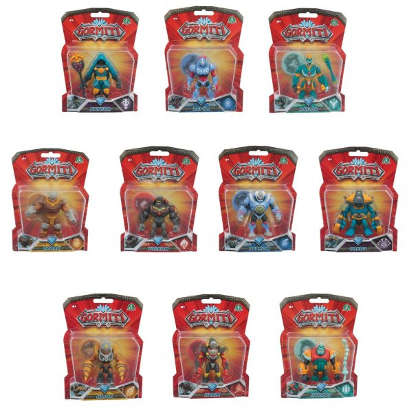 GRM01100 Gormiti 8cm Aksiyon Figürü / +4 yaş / İndirimli Fiyat