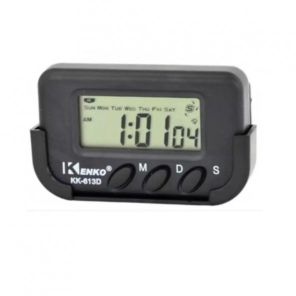 Kenko Kronometre KK-613D Alarmlı Dijital Masa Saati - 2