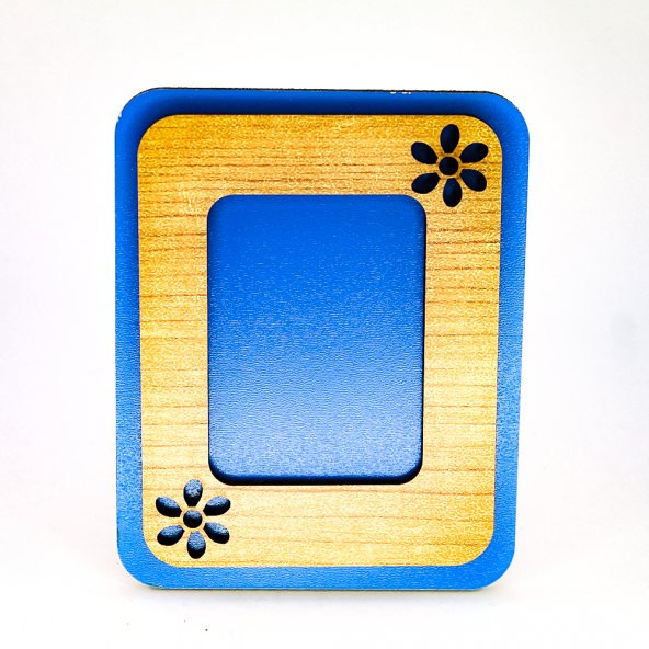 Mini Ahşap İşleme Figüratif Fotoğraf Çerçevesi Hediyelik 10 Adet - 5