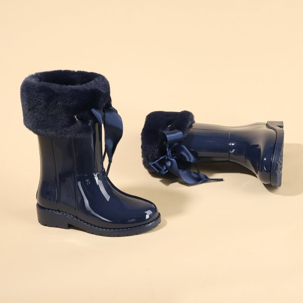 IGOR Campera Charol Soft Kız Çocuk Su Geçirmez Yağmur Kar Çizmesi W10239 Lacivert