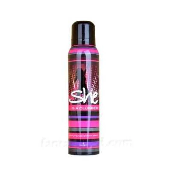 SHE DEO 150ML CLUBBER