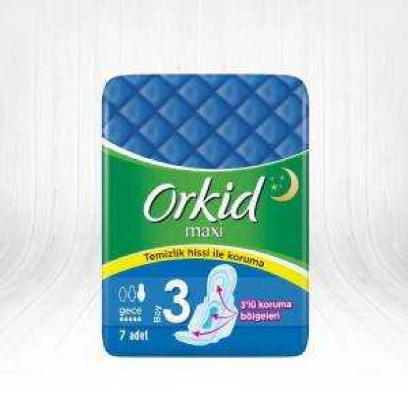 ORKİD MAXİ TEKLİ GECE 7Lİ
