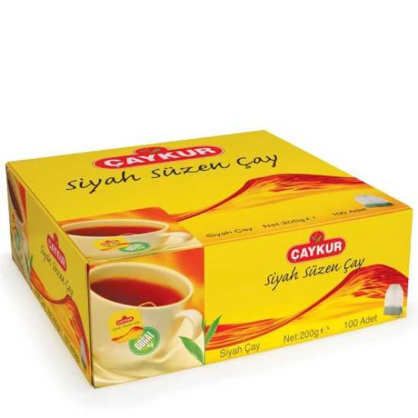 ÇAYKUR SİYAH SÜZME ÇAY 200GR