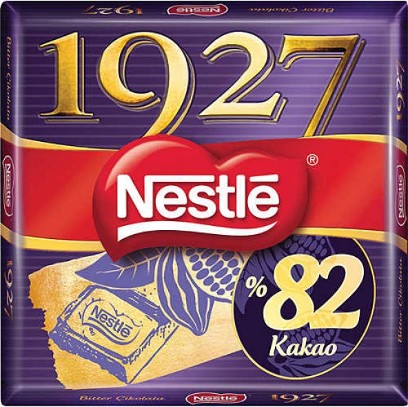 NESTLE 1927 %82 BİTTER ÇİKOLATA