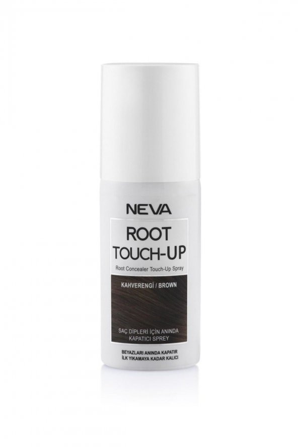Neva Root Touch Up Saç Dipleri için Anında Kapatıcı Sprey Kahverengi 75 ml
