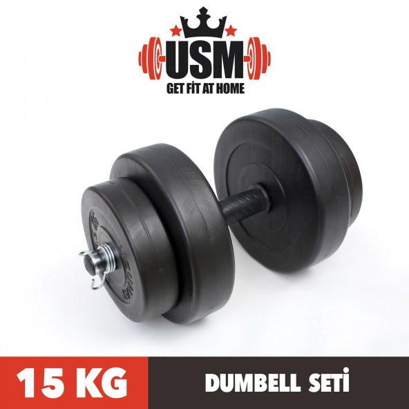 15 KG UZUNAY BLACK DAMBIL SETİ - 2