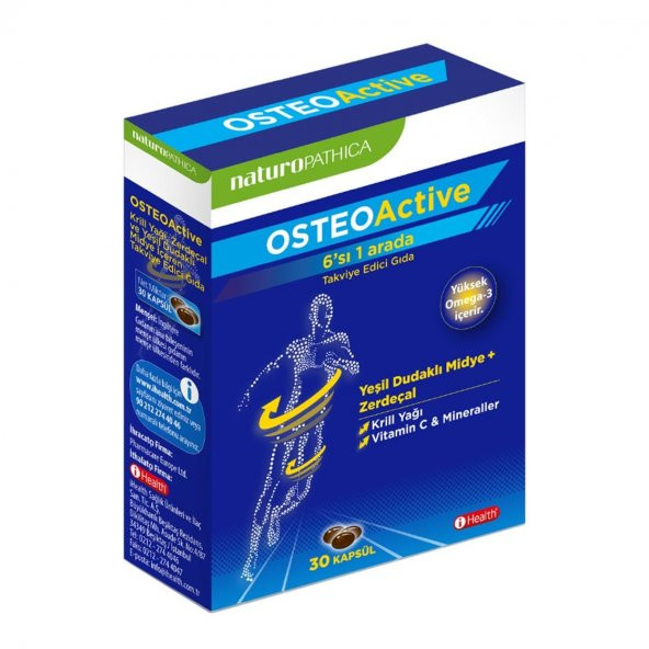 OSTEO Active 6sı 1 arada 30 Kapsül