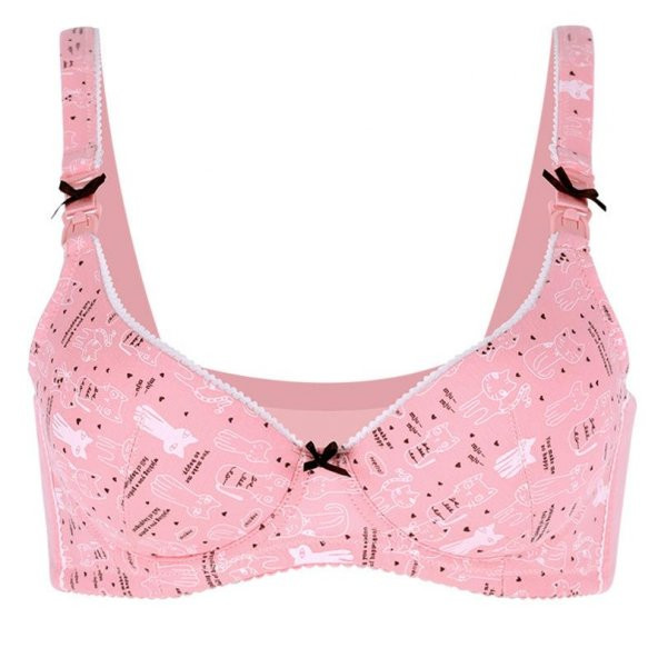 Bayan Pamuklu Kaplı Toparlayıcı Lohusa Emzirme Sütyeni - 4