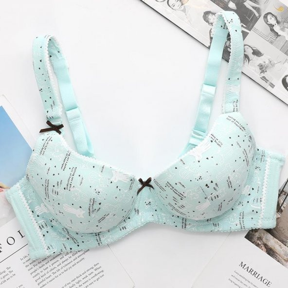 Bayan Pamuklu Kaplı Toparlayıcı Lohusa Emzirme Sütyeni - 6