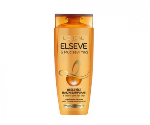 Loréal Paris 6 Mucizevi Yağ Besleyici Bakım Şampuanı 450 ml