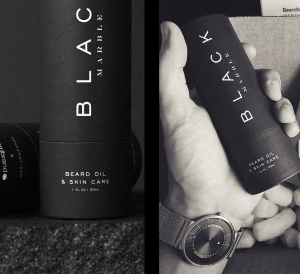 Black Marble Kara Mamba Yağı Saç Sakal Serumu  3 adet - 2