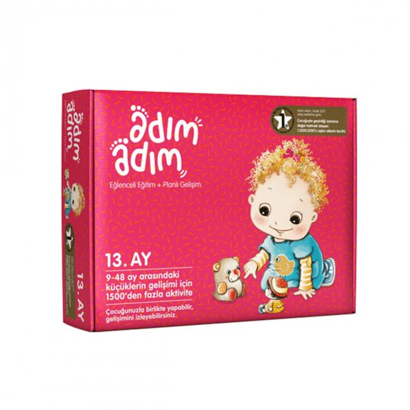 Adım Adım Bebek Eğitim Seti 13. Ay
