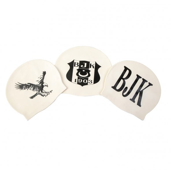 BEŞİKTAŞ ARMA-BJK BASKILI BEYAZ SİLİKON BONE - 1