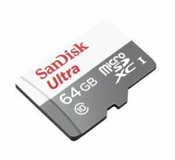 Sandisk Ultra 64gb Microsdxc 100mb/s Hafıza Kartı SDSQUNR-064G-GN3MN