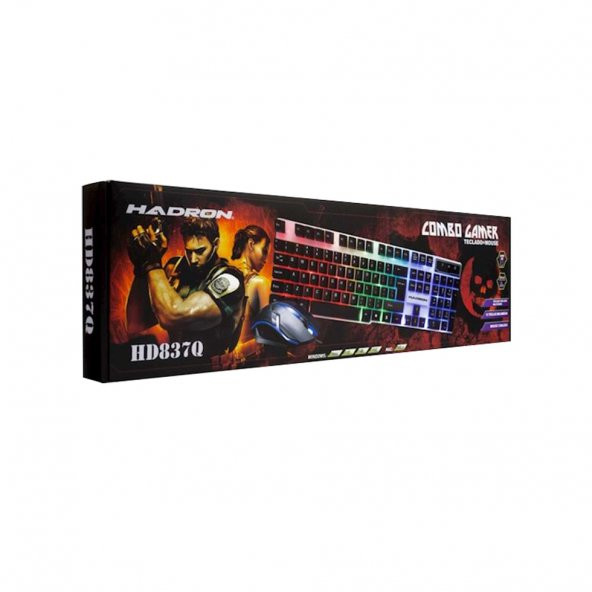 Oyuncu Klavye+Mouse Set Gaming Ledli Klavye+Mouse Set - 2
