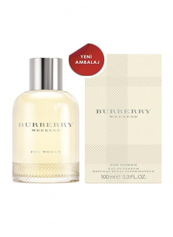 Burberry Weekend Edp 100 Ml Kadın Parfümü (Yeni)