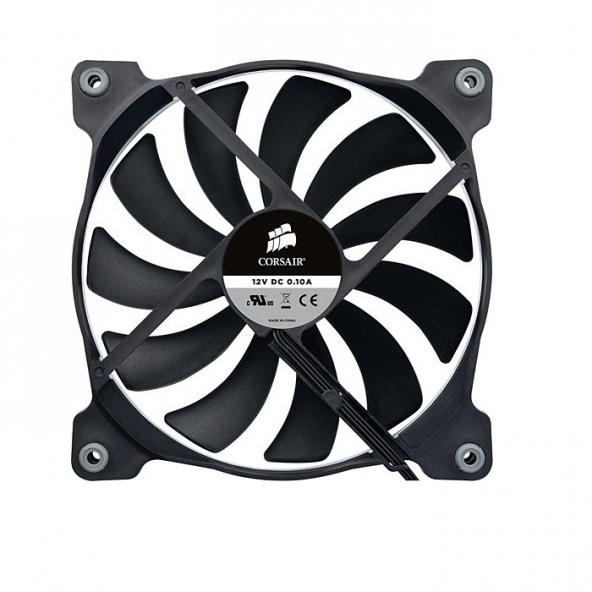 CORSAIR 14cm AF140 Quiet Edition KC-CO-9050009-WW Kasa Fanı Yüksek Hava Akışlı - 1