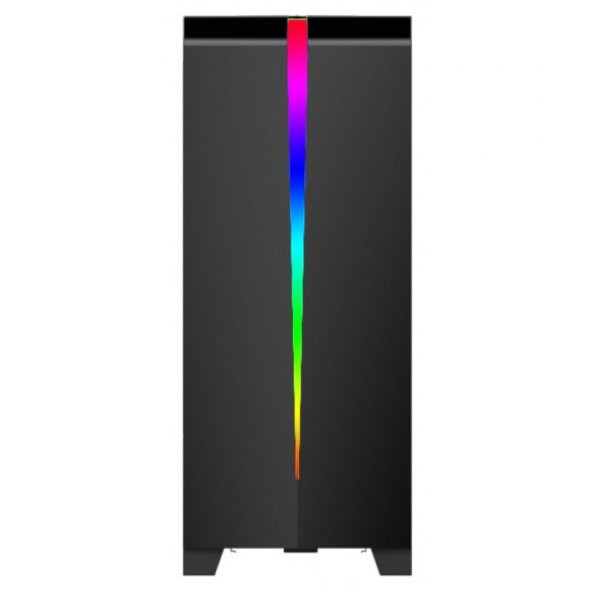 AEROCOOL POWERSIZ SCAR RGB AE-SCAR 1 X RGB FANLI GAMING MID-TOWER KASA SİYAH