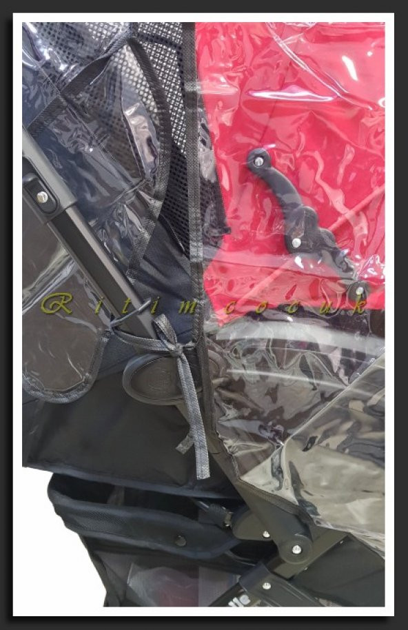 Özel Ölçü XL Boy Bebek Arabası Yağmurluğu Büyük Boy Geniş Bebek Arabası Yağmurluk - 3