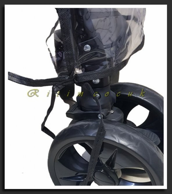 Özel Ölçü XL Boy Bebek Arabası Yağmurluğu Büyük Boy Geniş Bebek Arabası Yağmurluk - 4