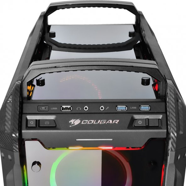 COUGAR POWERSIZ PANZER EVO RGB CGR-6AMTB-RGB 4X RGB FANLI GAMING E-ATX KASA - 5