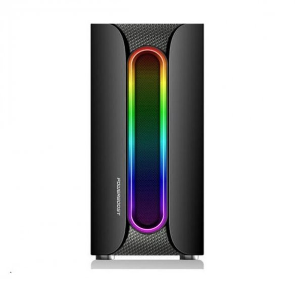 PowerBOOST 500W VK-P3302B 1X RGB FANLI GAMING MID-TOWER KASA - 2
