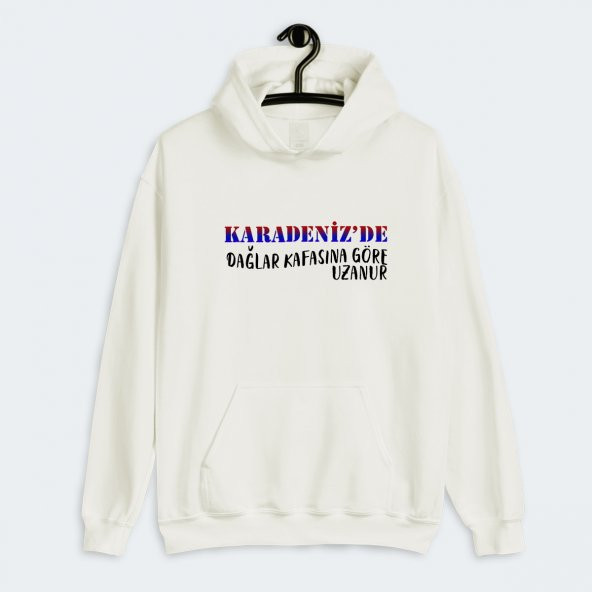 Karadenizde Dağlar Kafasına Göre Uzanur Sweatshirt