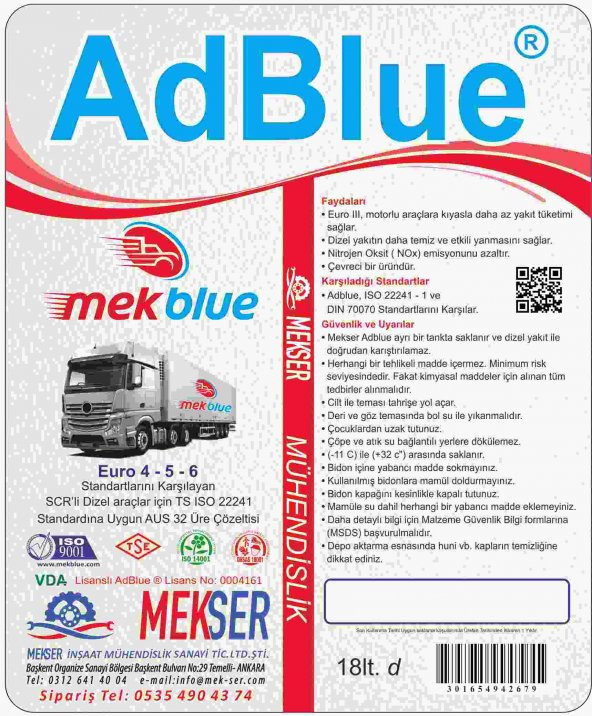 20 kg 18 Lt Adblue - 3