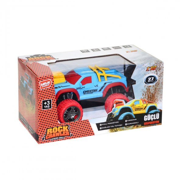 UJ99-Y187B 1:18 Uzaktan Kumandalı Arazi Jeep - 5