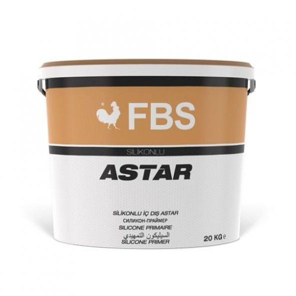 Fbs Silikonlu İç Dış Astar 20 Kg Beyaz