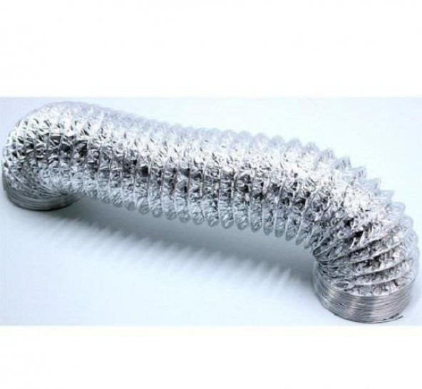 127 Mm Telli Esnek Aspiratör Borusu 2 Mt ürün görseli 1