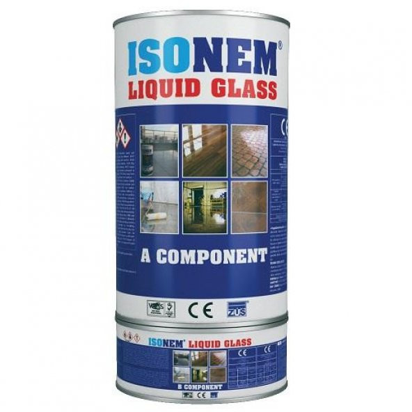 İsonem LiQuid Glass Şeffaf Parlak Su İzolasyonu 2 Kg