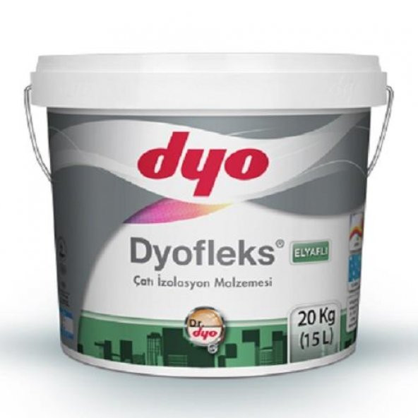 Dyofleks Elyaflı Çatı İzolasyon Malzemesi 20 Kg Beyaz