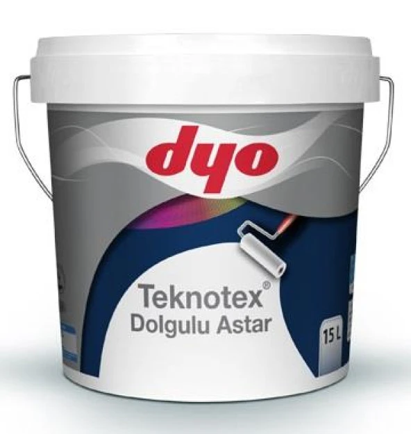 Dyo Teknotex Dolgulu İç Dış Astar 15 Lt Beyaz