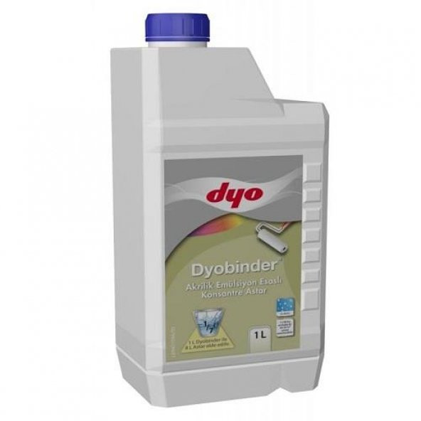 DyoBinder 1/7 İncelen Alçı Yüzey Astarı 2.5 Lt
